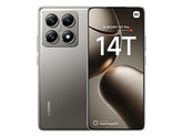 Móvil - Xiaomi 14T Pro, Gris Titanio, 512 GB, 12 GB RAM, 6.67" 1.5K, Mediateck Dimensity 9300+, 5000 mAh, Android-HyperOS