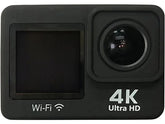 Videocámara deportiva - SK8 Élite Plus, Calidad 4K, MP4, 20 MP, Micro USB y Micro HDMI Out, Negro