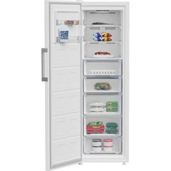 Congelador vertical clase E Beko 286 litros