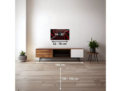 TV LED 32 - Samsung TU32H5005FKXXC, HD, Hyper Real, Smart TV, Negro