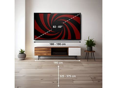 TV OLED 83 - LG OLED83C54LA, OLED 4K, Procesador Inteligente α9 AI Processor 4K Gen8, Smart TV, DVB-T2 (H.265), Negro