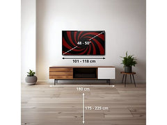 TV OLED 48 - LG OLED48C55LA, OLED 4K, Procesador Inteligente α9 AI Processor 4K Gen8, Smart TV, DVB-T2 (H.265), Negro