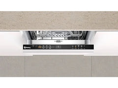Lavavajillas integrable - Balay 3VT4031NA, 10 servicios, 4 programas, 44.8 cm, Home Connect, Infolight, Sin panelar