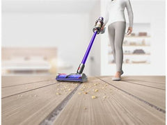 Aspirador escoba - Dyson V11™ Advanced, Potencia succión 200 AW, Autonomía 60 min, Accesorios, 3 Modos, Morado/Níquel