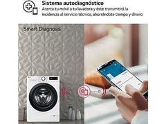 LG Serie 500 Washing Machine 9kg A - AI Direct Drive Steam