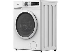 Lavadora carga frontal - Midea MF110W90BA10W-ES, 9 kg, A-10%,1400 rpm, 15 Programas, Motor Inverter, Blanco