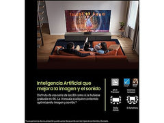 TV QLED 55 - Samsung TQ55Q7FAAUXXC, QLED 4K, Q4 AI Processor, Smart TV, Full AI, Negro