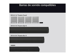 Subwoofer - Sony BRAVIA Theatre Sub 7, 100 W, Inalámbrico, Graves profundos, Fácil configuración/control, Compacto, Diseño de 2 posiciones, SW7, Negro