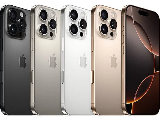 Apple iPhone 16 Pro Max, Titanio Desierto, 256 GB, 5G, 6.9 " OLED Super Retina XDR, Chip A18 Pro, iOS