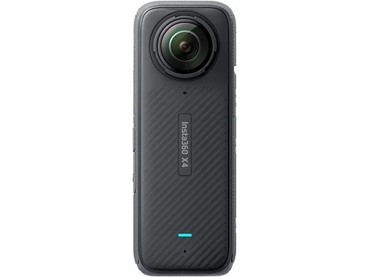 Cámara deportiva - Insta360 X4, 8K, IPX8, Edición con IA, HDR Activo 360°, Negro