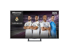 TV Mini LED 75 - Hisense 75E8Q, UHD 4K, 144 Hz, Hi-View Engine, Escalador HDR IA, Subwoofer integrado, Negro