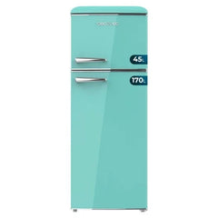 Frigorífico Retro Bolero CoolMarket 2d Origin 215 Green E Cecotec