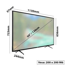 TV Daewoo 50 LED 4K UHD D50DM54UANS Android
