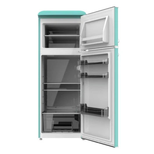 Frigorífico Retro Bolero CoolMarket 2d Origin 215 Green E Cecotec