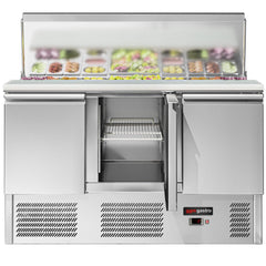 Saladette Eco - 1,37 x 0,7 M - con 3 puertas  GGM Gastro