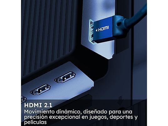 TV QLED 50 - Haier S80 Series H50S80FUX, QLED 4K HDR10, Google TV, Gaming 120Hz, Dolby Audio, Negro