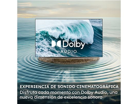 TV QLED 65" - Haier S80 Series H65S80FUX, QLED 4K HDR10, Google TV, Gaming 120Hz, Dolby Audio, Negro