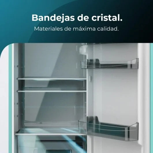 Frigorífico Retro Bolero CoolMarket 2d Origin 215 Green E Cecotec