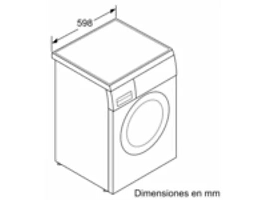 Bosch - WUU28T8XES lavadora 8 kg