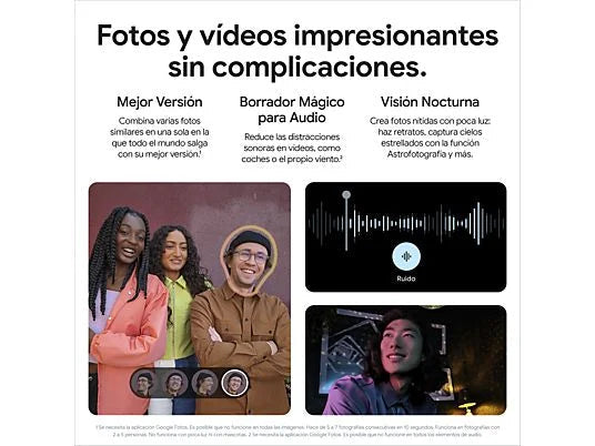 Móvil Google Pixel 8a Obsidiana 256 GB 8 GB RAM