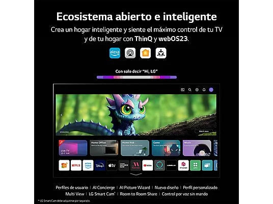 Oled Evo LG OLED55C35LA 55 4K Smart TV Wifi