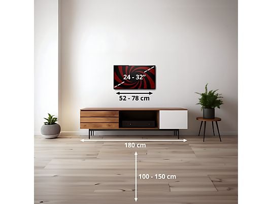 TV LED 32 - Samsung TU32H5005FKXXC, HD, Hyper Real, Smart TV, Negro