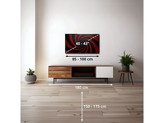 TV OLED 42 - LG OLED42C55LA, OLED 4K, Procesador Inteligente α9 AI Processor 4K Gen8, Smart TV, DVB-T2 (H.265), Negro