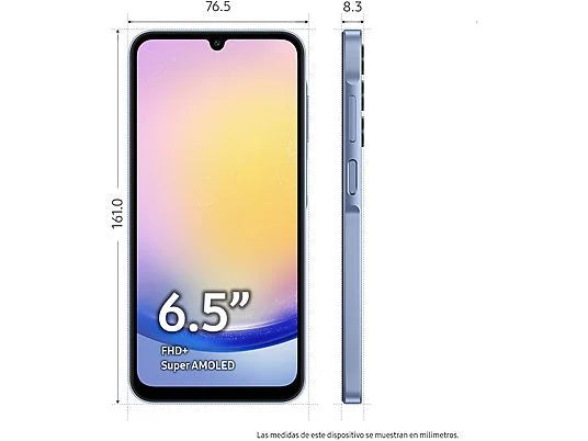Samsung Galaxy A25 5G Azul (8 GB  256 GB)