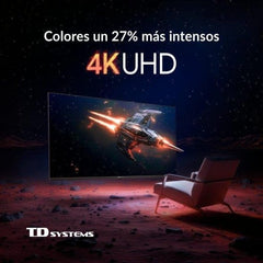 TV TD Systems LED M43C22TIZEN 43 4K UltraHD 60Hz Smart TV Tizen HDR10 Bixby