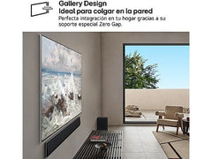 TV OLED 97 - LG OLED97G54LW, OLED 4K, Procesador Inteligente α11 AI Processor 4K Gen2, Smart TV, Gallery Design, Rocky Black
