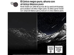 TV OLED 83" - LG OLED83G54LW.AEU, OLED 4K, Procesador Inteligente α11 AI Processor 4K Gen2, Smart TV, DVB-T2 (H.265), Rocky Black