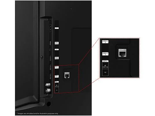 TV LED Samsung Smart TV 4K TU55CU7175U 55