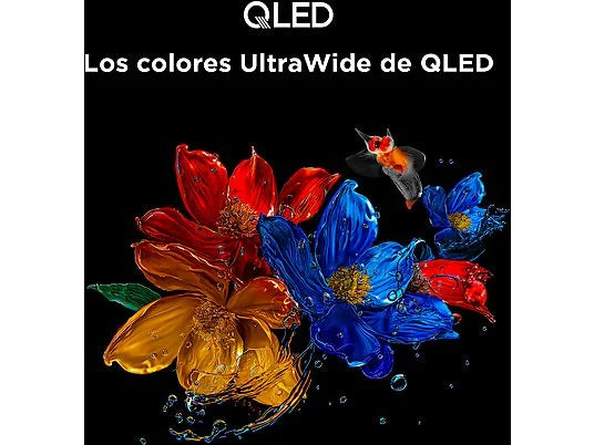 TV QLED 50" - TCL 50P7K, UHD 4K, AiPQ Processor, Smart TV, DVB-T2, 60 Hz, Pantalla HVA, Dolby Atmos, Negro