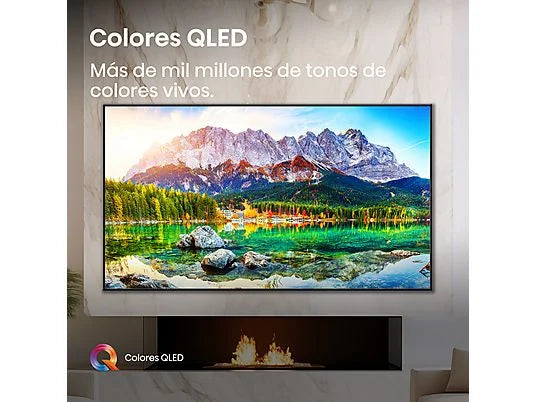 TV Mini LED 75 - Hisense 75E8Q, UHD 4K, 144 Hz, Hi-View Engine, Escalador HDR IA, Subwoofer integrado, Negro