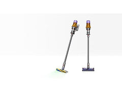 Aspirador escoba - Dyson V12 Detect™ Slim Absolute, Potencia succión 150 AW, Inteligente y Ligero, 60 min, Pantalla LCD, Tecnología Láser