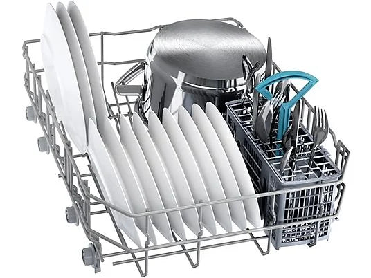 Lavavajillas integrable - Balay 3VT4031NA, 10 servicios, 4 programas, 44.8 cm, Home Connect, Infolight, Sin panelar