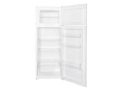 Frigorífico dos puertas - ok. OFK 471 E W, PW58BM, 142.5 cm, 206 l, Pies ajustables, Blanco