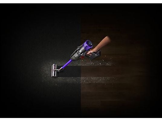 Aspirador escoba - Dyson V11™ Advanced, Potencia succión 200 AW, Autonomía 60 min, Accesorios, 3 Modos, Morado/Níquel