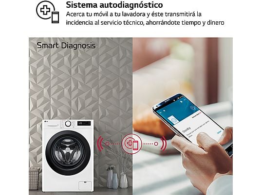 LG Serie 500 Washing Machine 9kg A - AI Direct Drive Steam