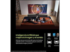 TV QLED 50 - Samsung TQ50Q7FAAUXXC, UHD 4K, Q4 AI Processor, Smart TV, Negro