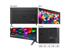 TV LED 50 - LG 50UA75006LA, UHD 4K, Procesador Inteligente α7 AI Processor 4K Gen8, Smart TV, DVB-T2 (H.265), Charcoal Black
