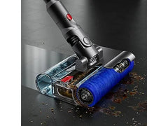 Aspirador escoba - Dyson V12s Detect™ Slim Submarine, Friegasuelos, Potencia succión 140 AW, Autonomía 60 min, Accesorios incluídos, Níquel