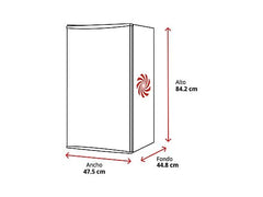 Detalle congelador compacto OK OFZ-151