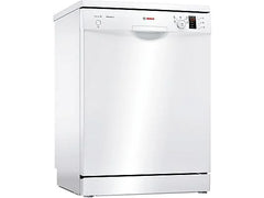 Lavavajillas - Bosch Serie 2 SMS25AW05E, Independiente, 12 cubiertos, 5 Programas, 60 cm, Blanco