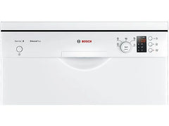 Lavavajillas - Bosch Serie 2 SMS25AW05E, Independiente, 12 cubiertos, 5 Programas, 60 cm, Blanco
