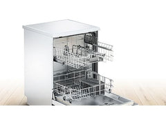 Lavavajillas - Bosch Serie 2 SMS25AW05E, Independiente, 12 cubiertos, 5 Programas, 60 cm, Blanco